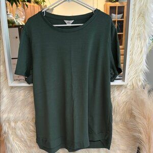 Danskin Forest Green Short Sleeve Tee